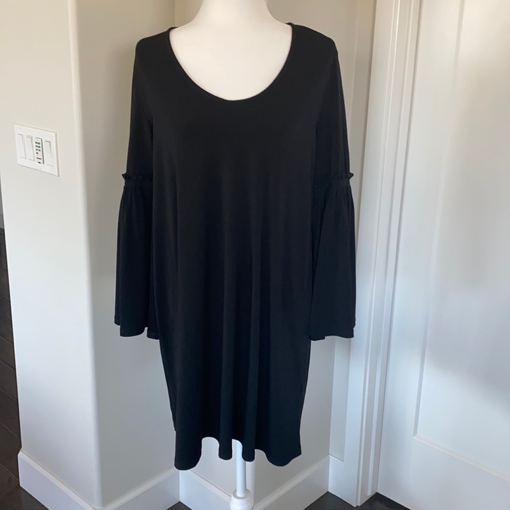 Karen Kane A-Line Bell Sleeve Swing Dress